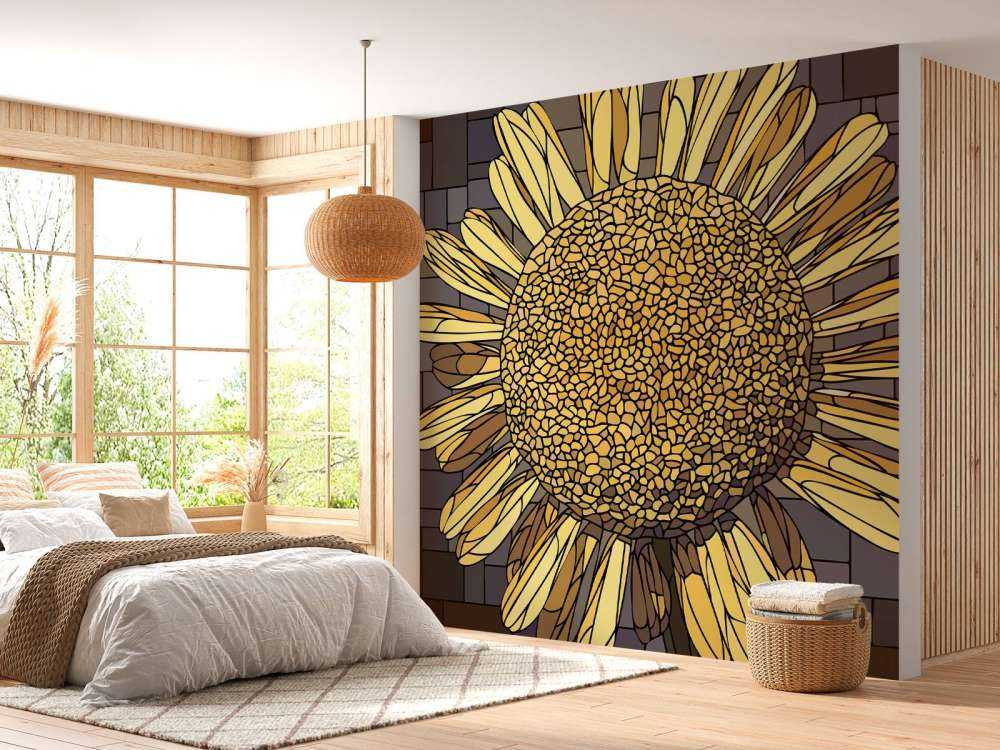 Gelbe Kamillenblüten