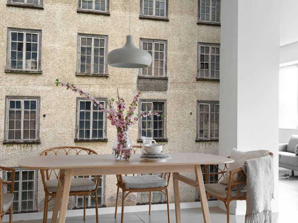 Fassade einer alten Fabrik