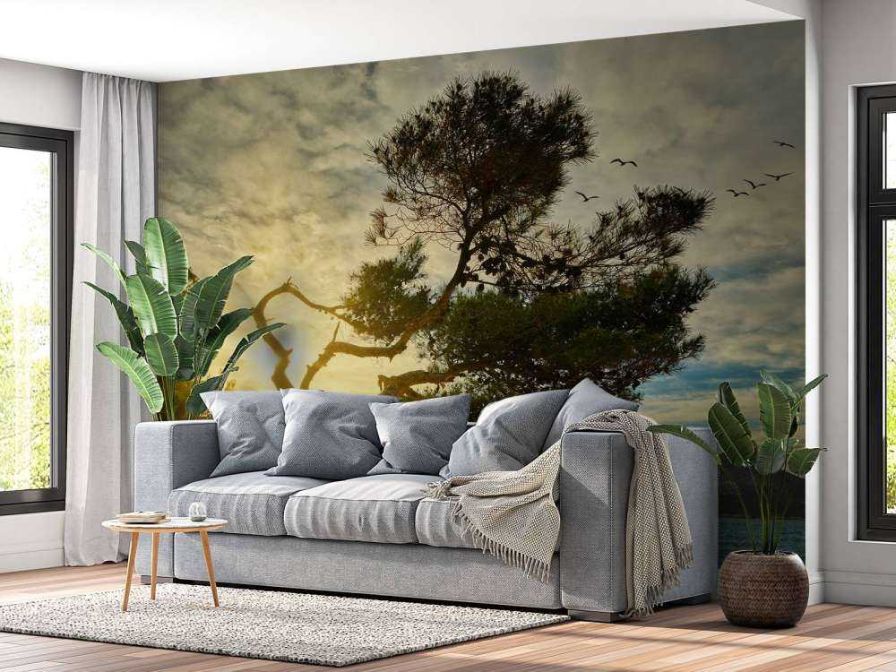Gebogener Baum