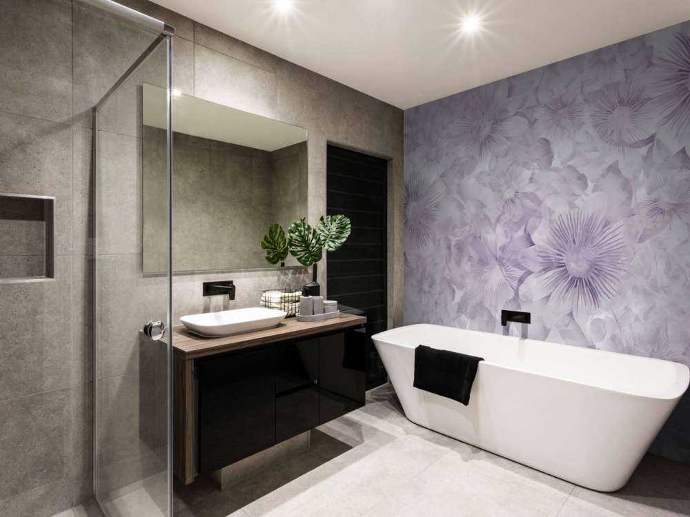 Botanische Aquarell-Eleganz Lavendel