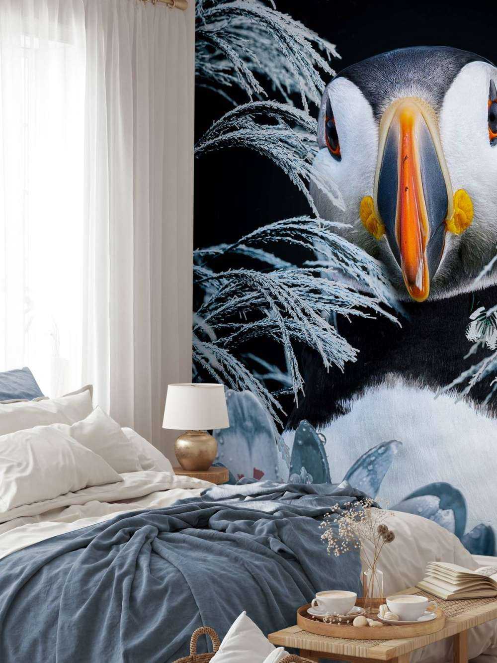 Atlantic Puffins Porträt