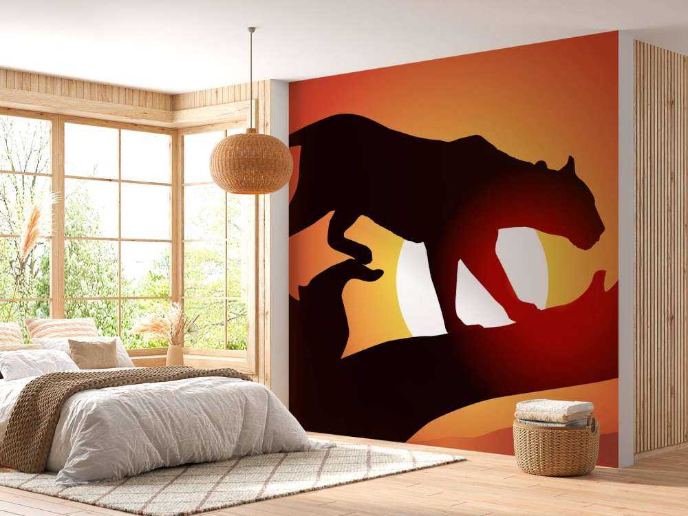 Panther-Silhouette