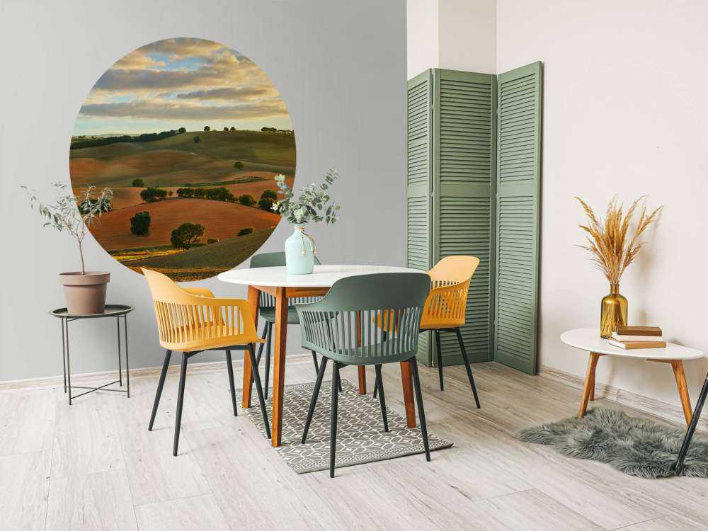 Landschaft mit Bergen