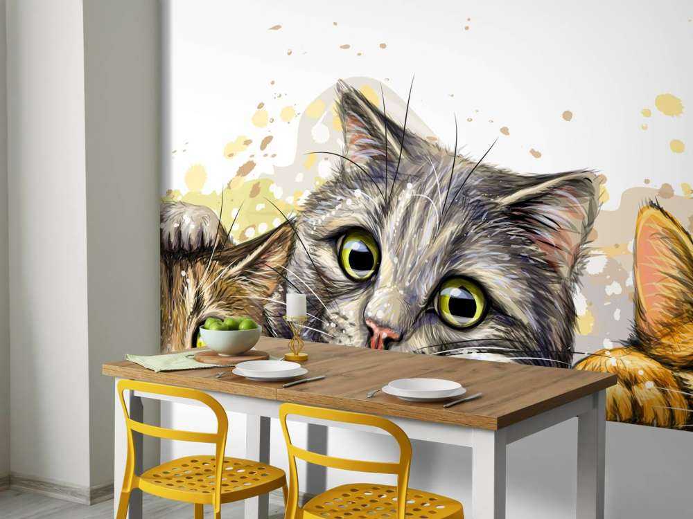 Katzen Zeichnung