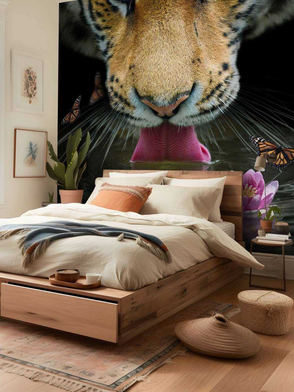 Dschungel Tiger Porträt