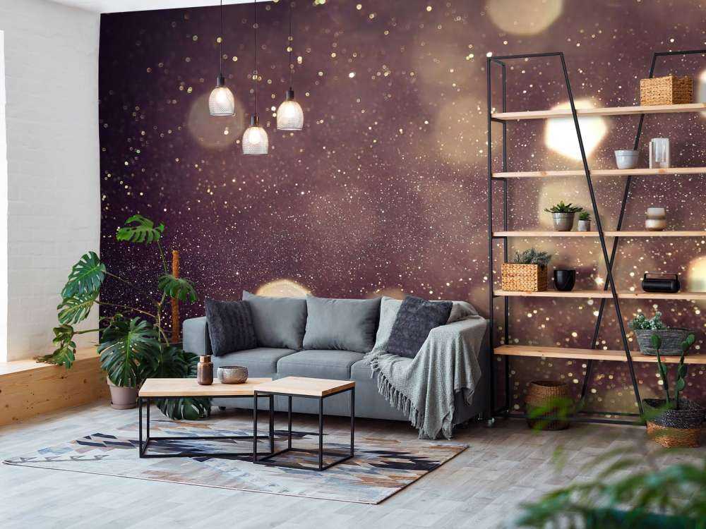 Abstrakte Glitzerlichter