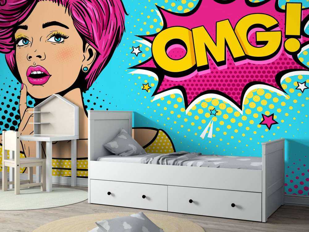 Pop-Art-Frau