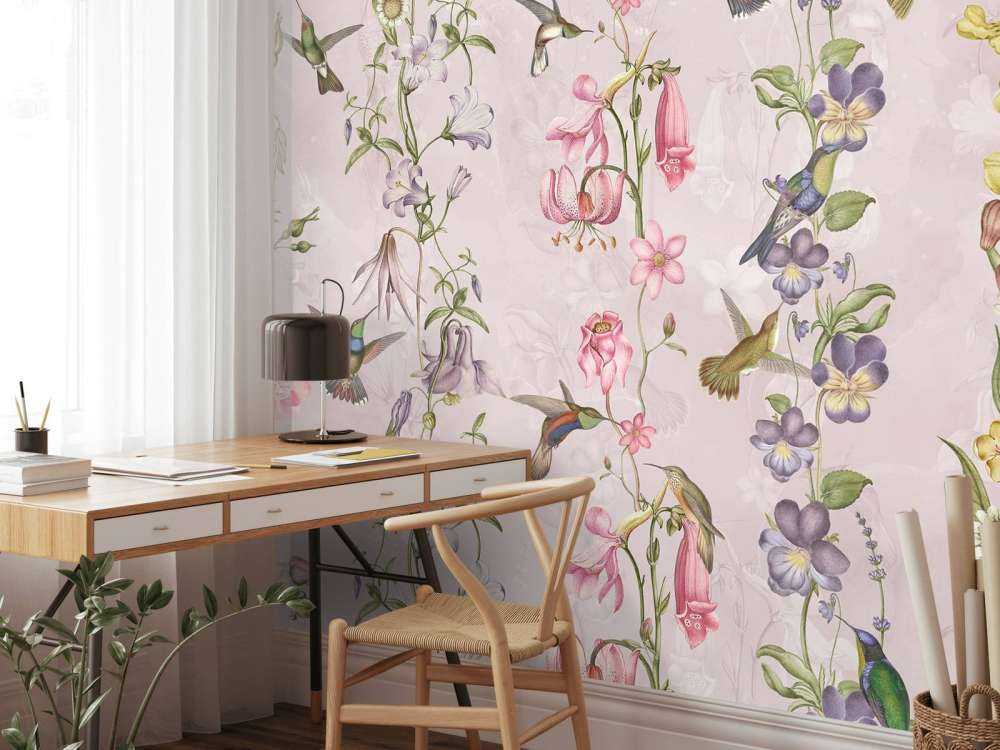 Wiesen- und Gartenblumen Rosa