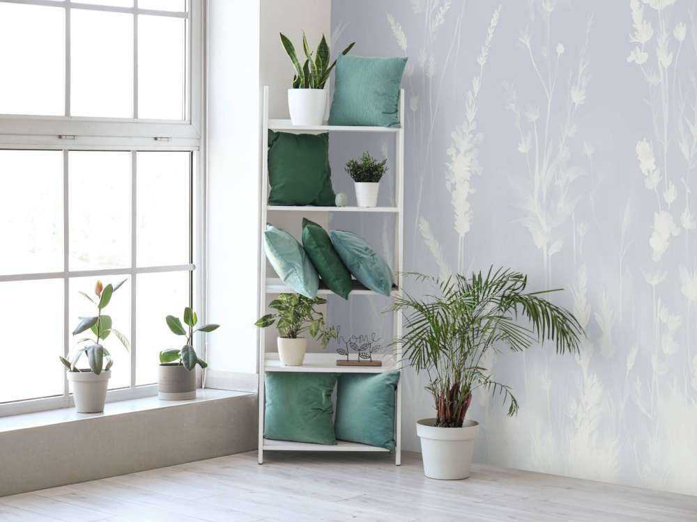 Lavendellicht Nahtlos Staubblau