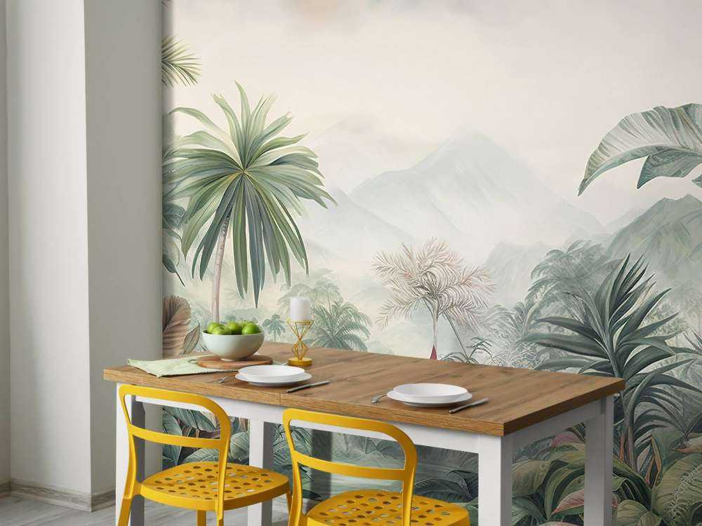 Pastell Tropen Panorama