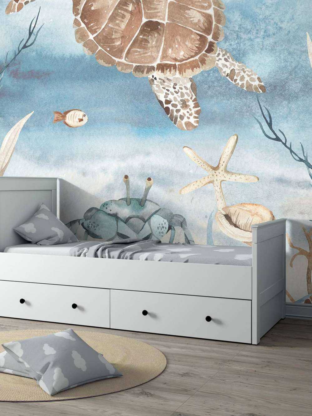 Aquarell Meeresschildkröte