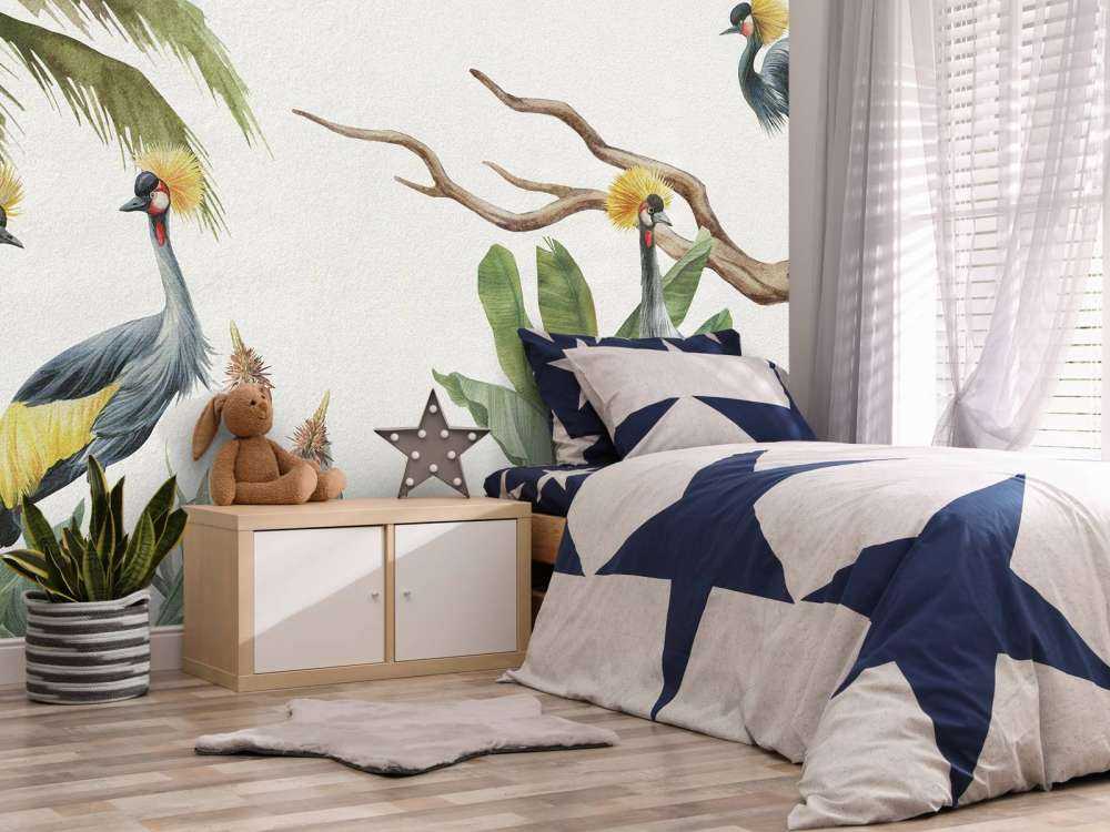 Dschungel mit Kränen