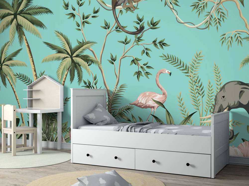 Elefant, Flamingo und Freunde