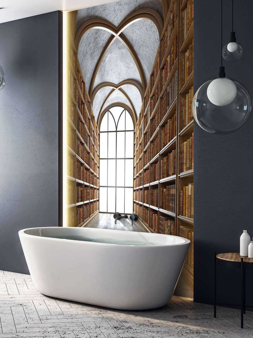 Mittelalterliche Bibliotheksaal