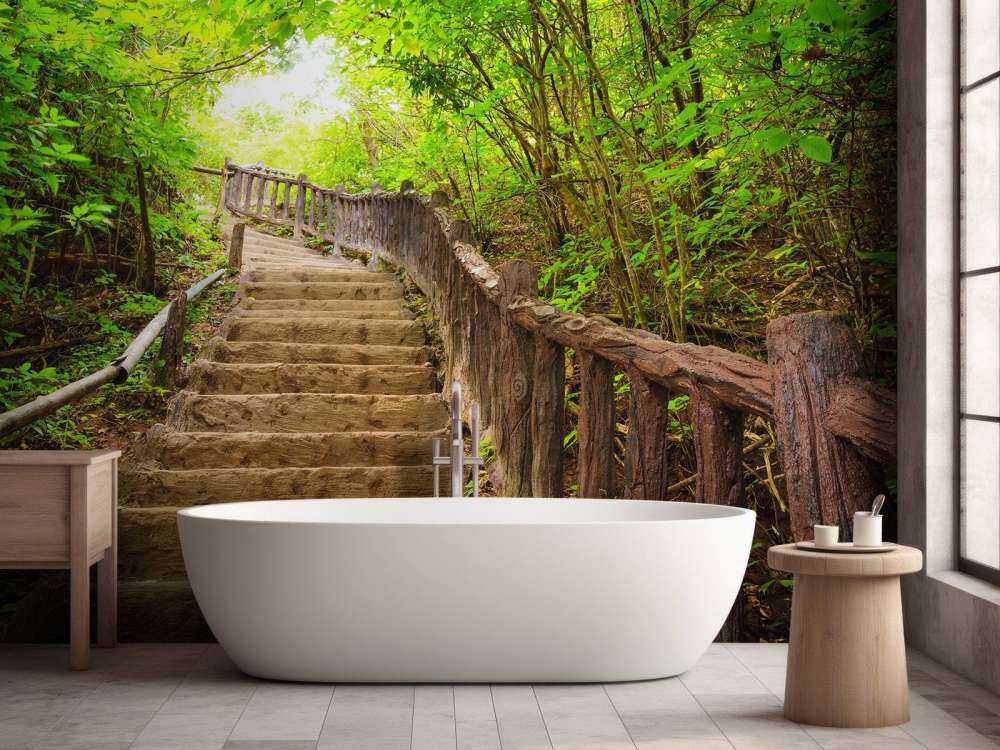 Treppen im Wald