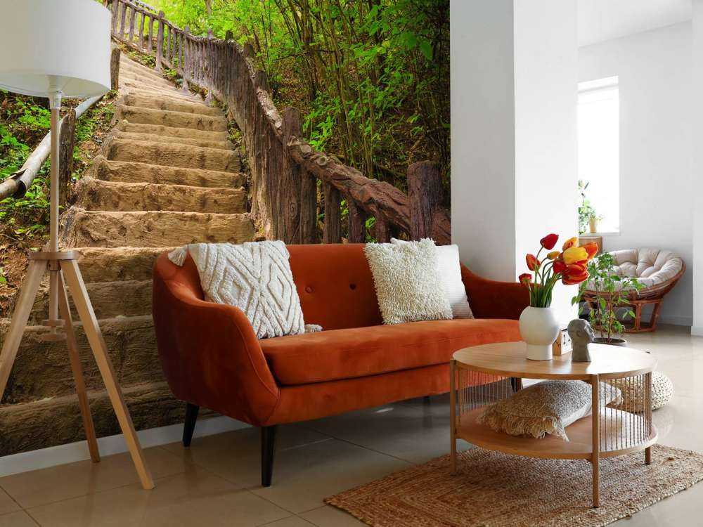 Treppen im Wald