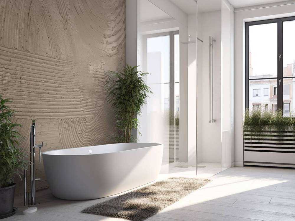 Strukturen und Formen in Taupe