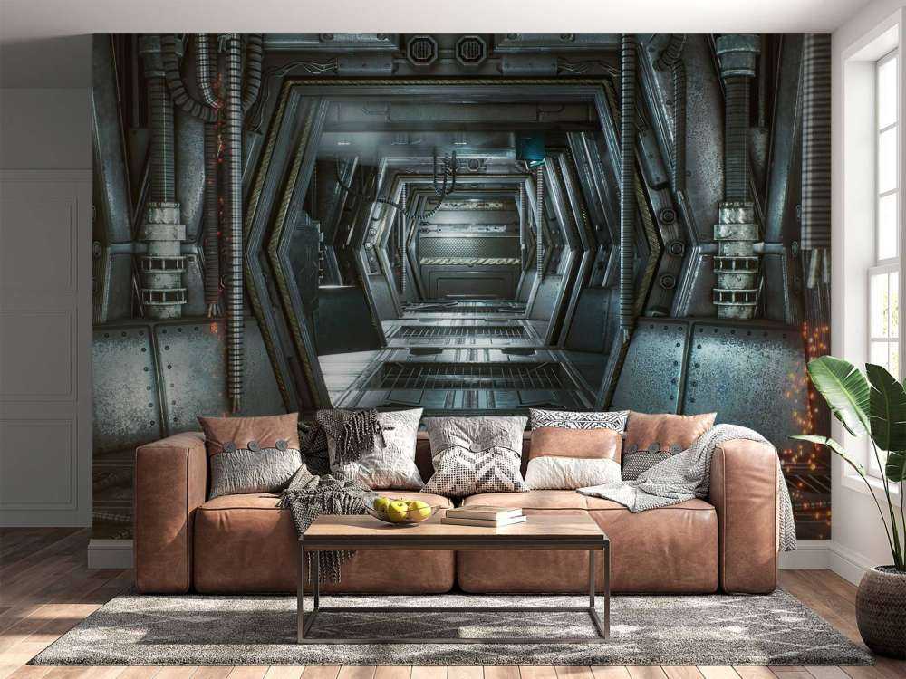 Futuristischer Tunnel