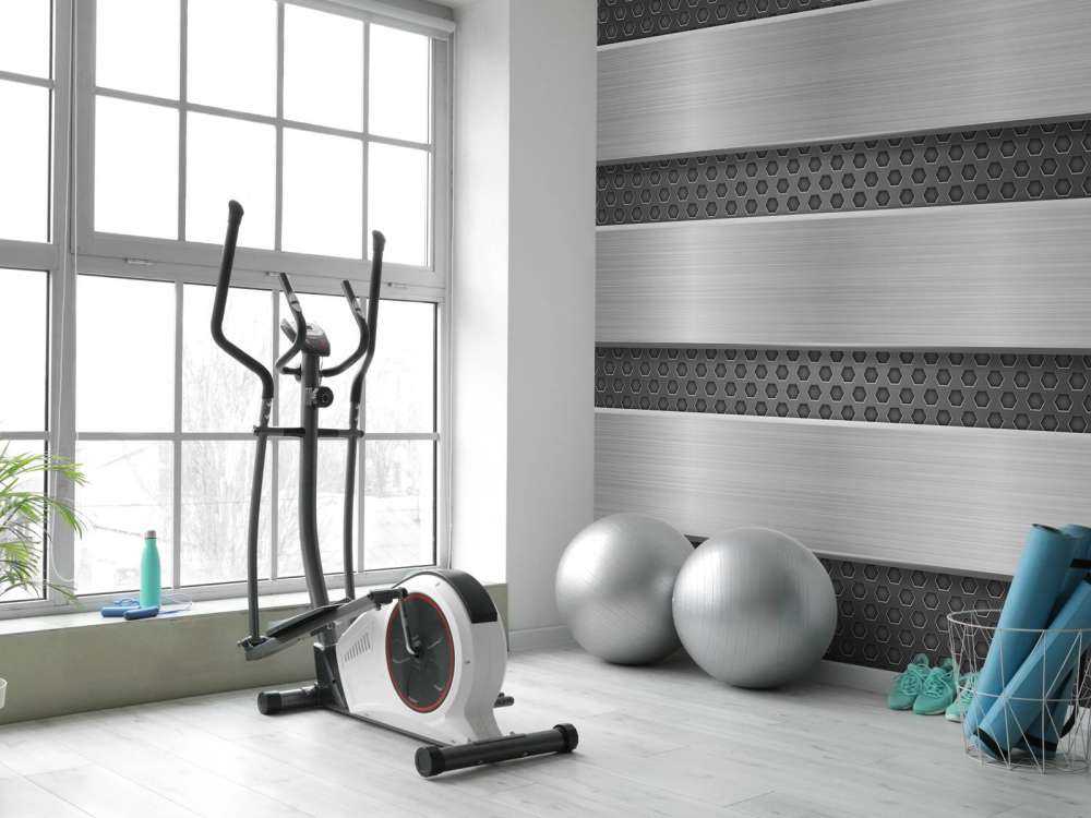 Metallhintergrund mit Platten