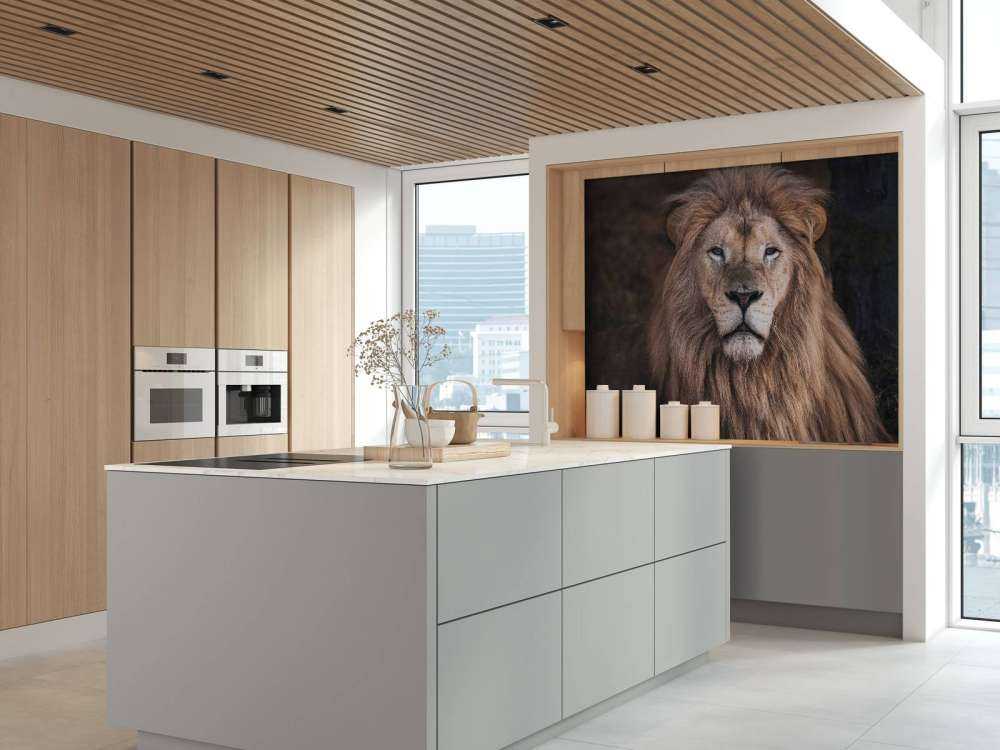 Porträt eines Löwen