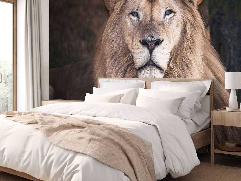 Porträt eines Löwen