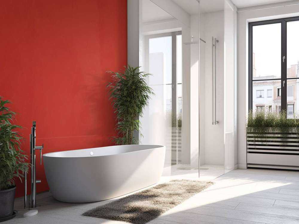 Flintroter Beton