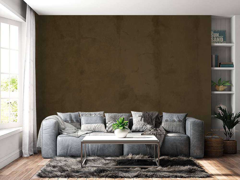 Olivbrauner Beton