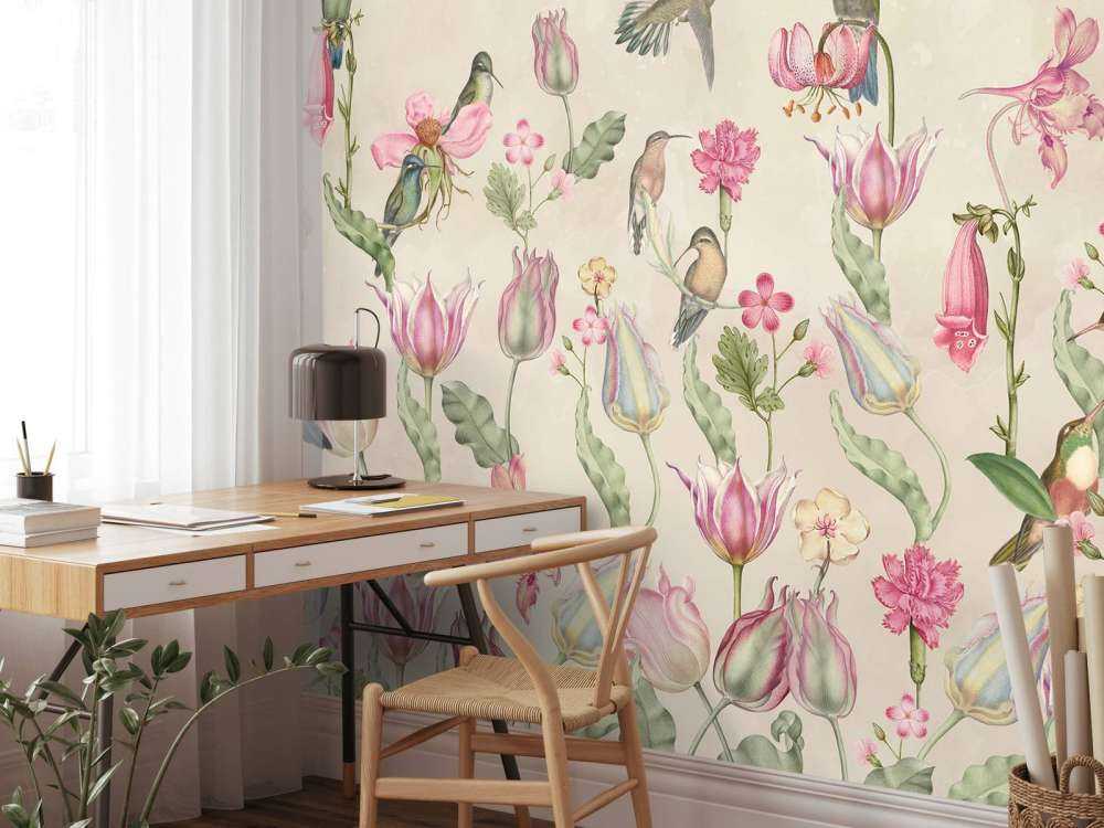 Kolibri-Tulpen-Symphonie