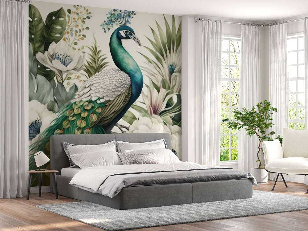 Pfauenflora in Harmonie