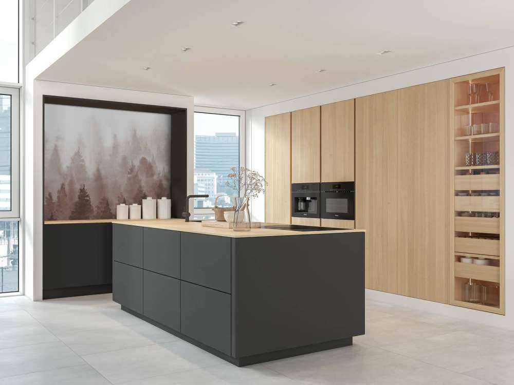 Wald mit Aquarellfarbe gemacht