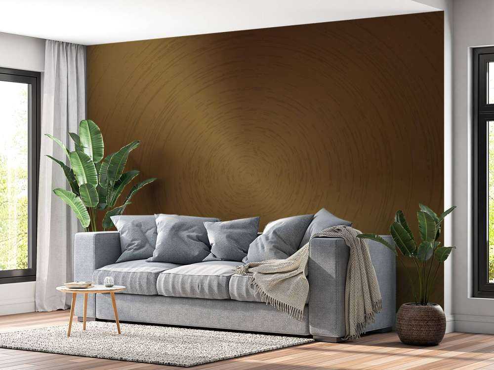 Bronze kreisförmiger Hintergrund