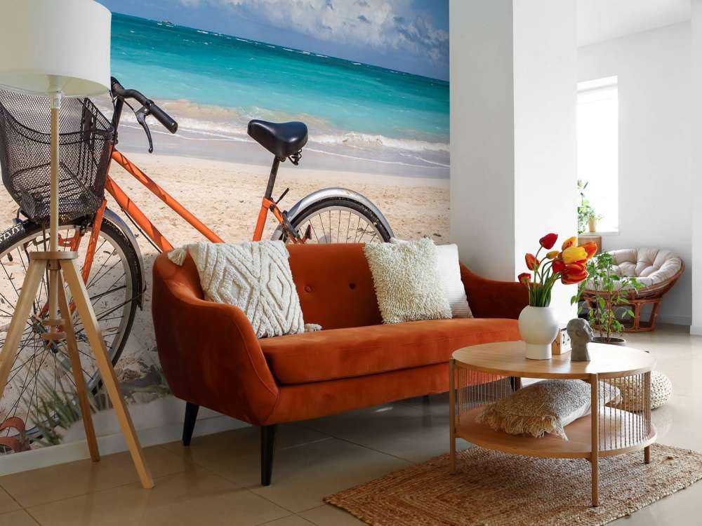 Fahrrad am Strand