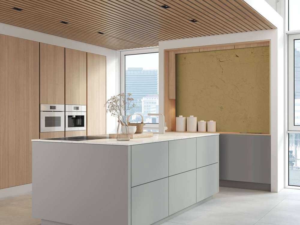 Wand mit gerissener Farbe