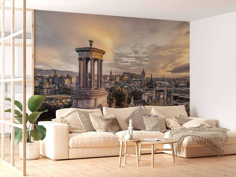 Blick über Edinburgh