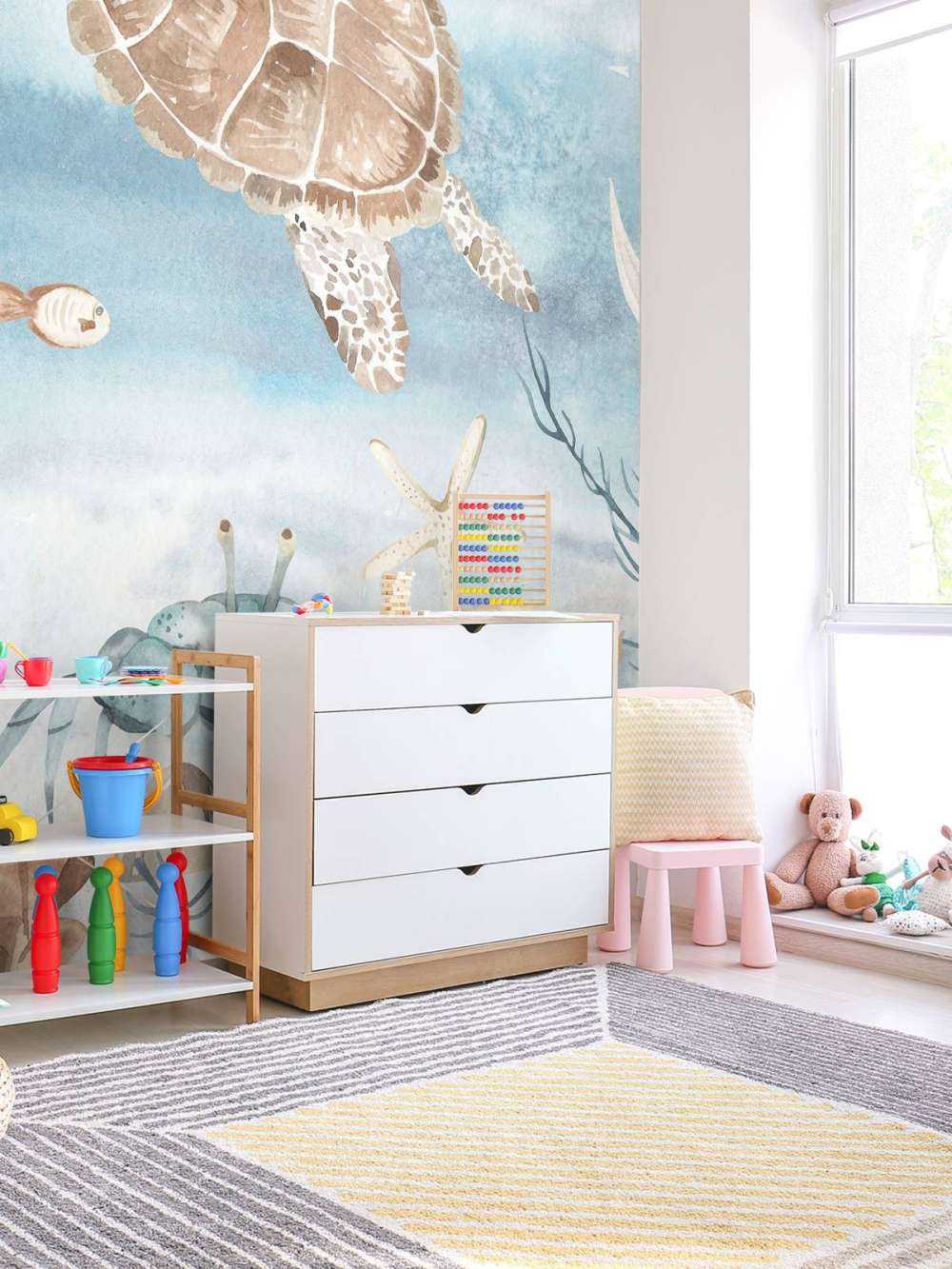 Aquarell Meeresschildkröte