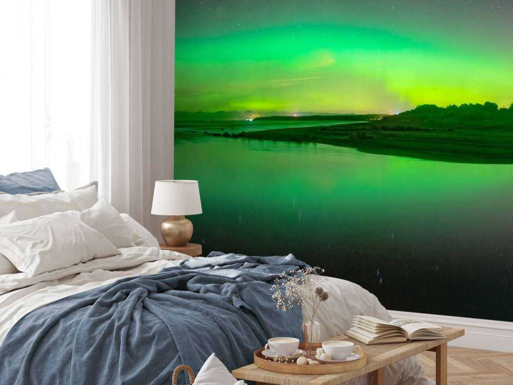 Ein helles Nordlicht