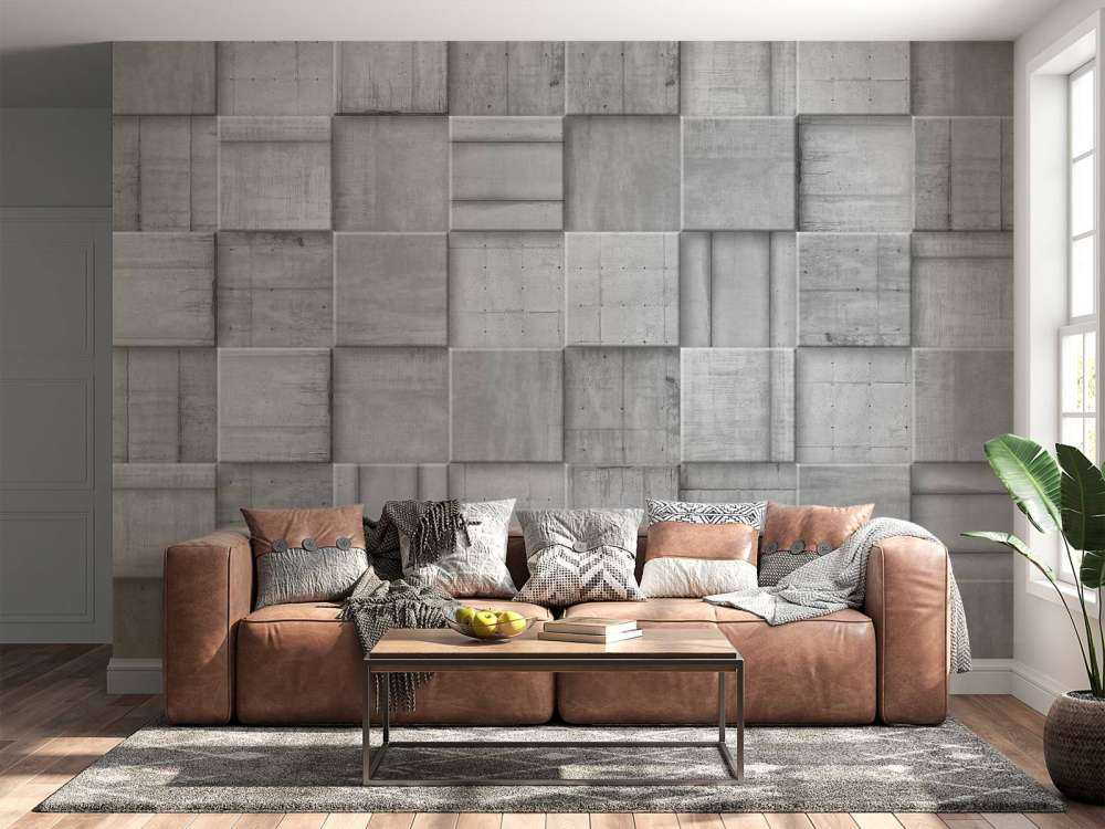 Graue Quadrate