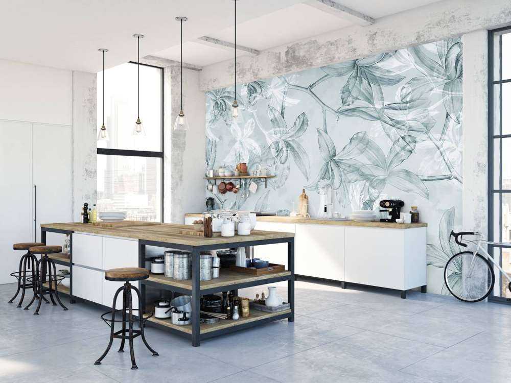 Orchideen Traumlandschaft Grün