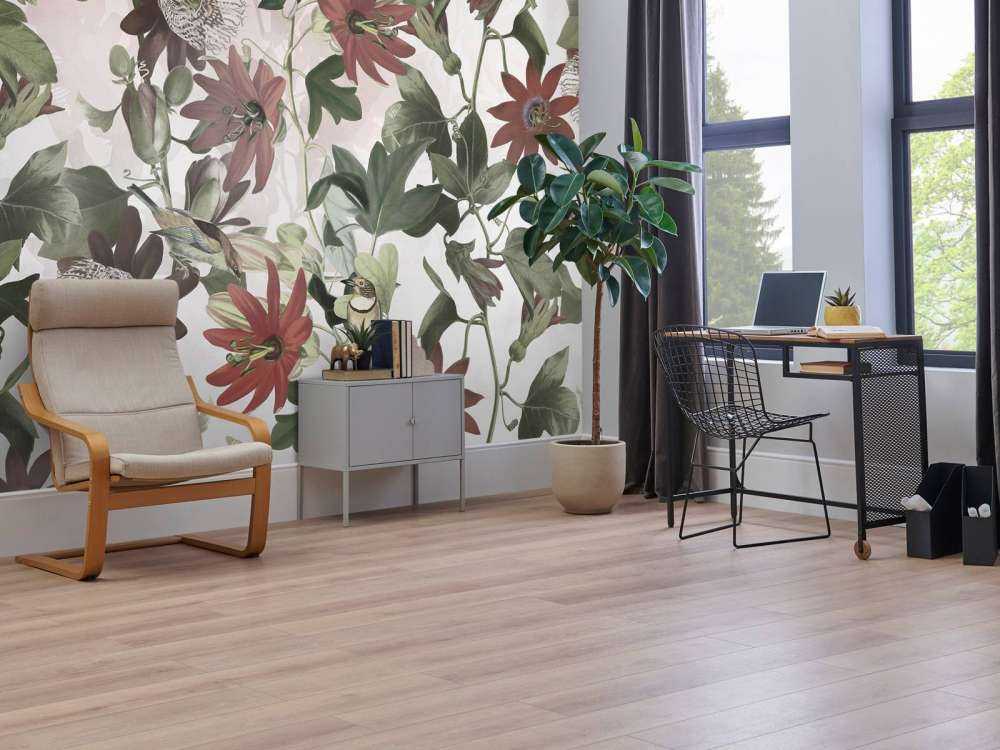 Sieben Vögel im verzauberten Laub - Blush Garten