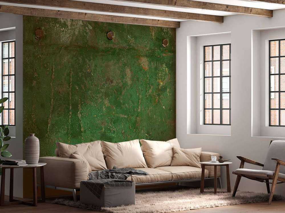 Grünes oxidiertes Metall