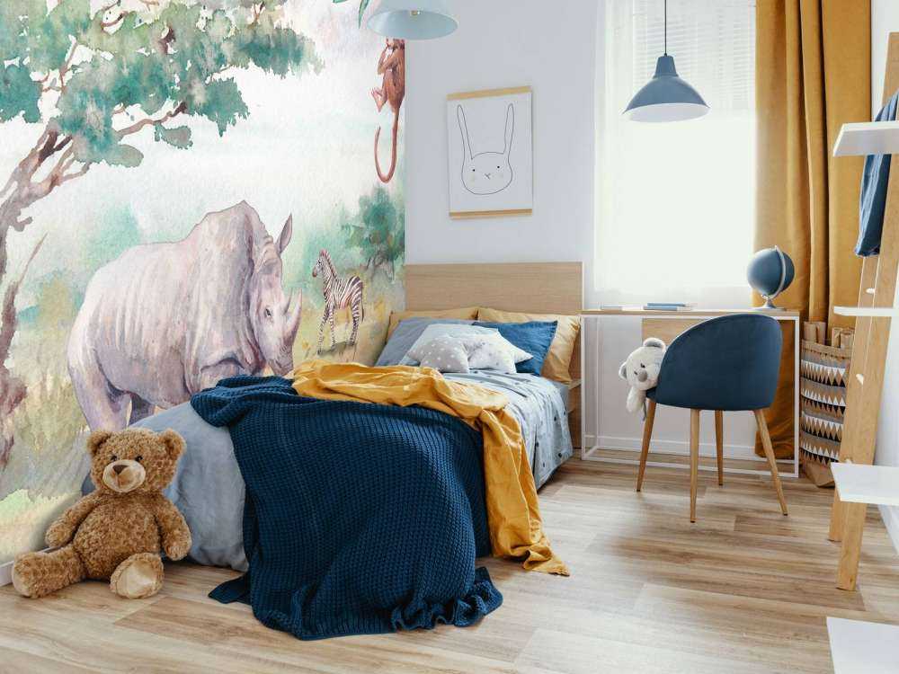 Aquarell Dschungel