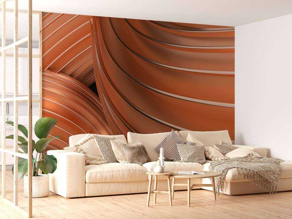 Goldener 3d-Hintergrund