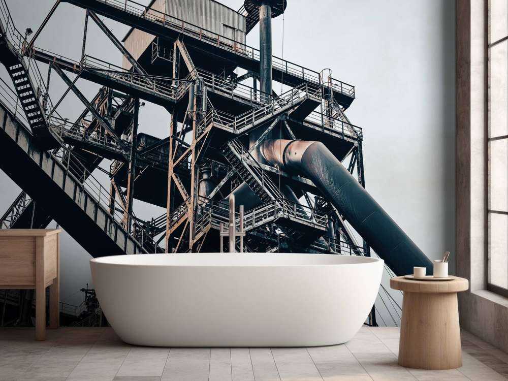 Verlassenes Stahlwerk