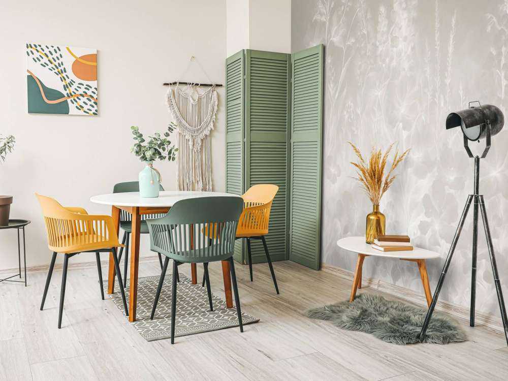 Zarter englischer Garten - Olive