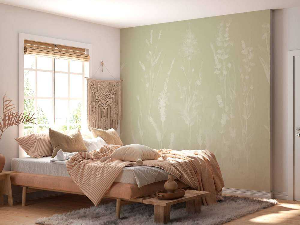 Lavendellicht Nahtlos Salbeigrün