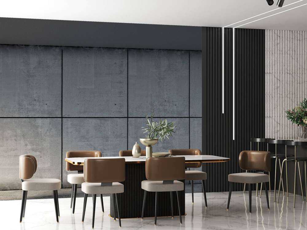 Betonwand mit Boxsack