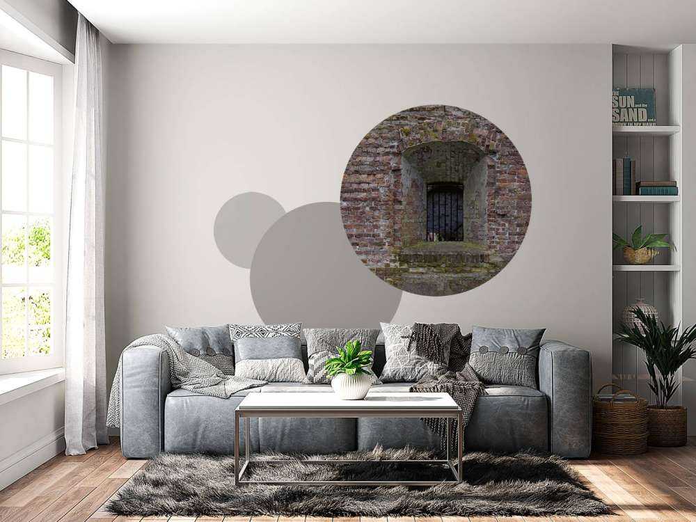 Aussparung in alter Wand