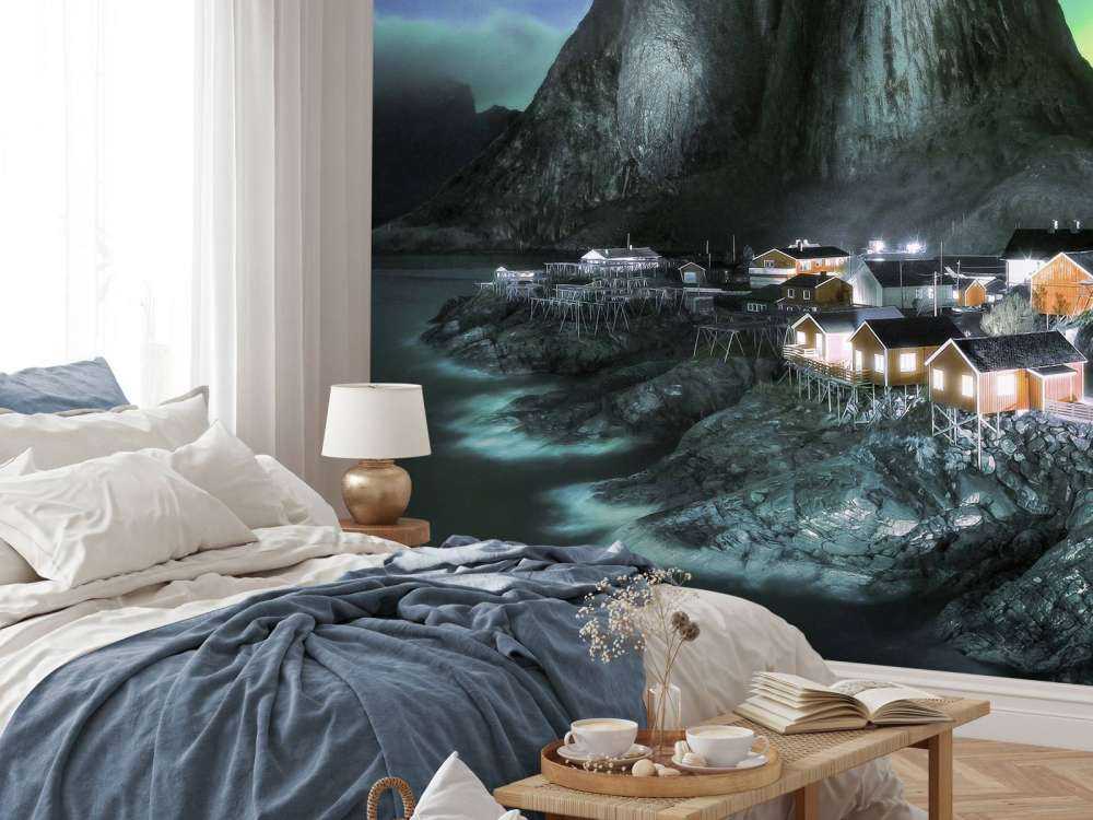 Nordlicht über Hamnøy