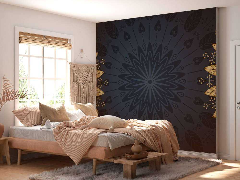 Blätter in Mandalas