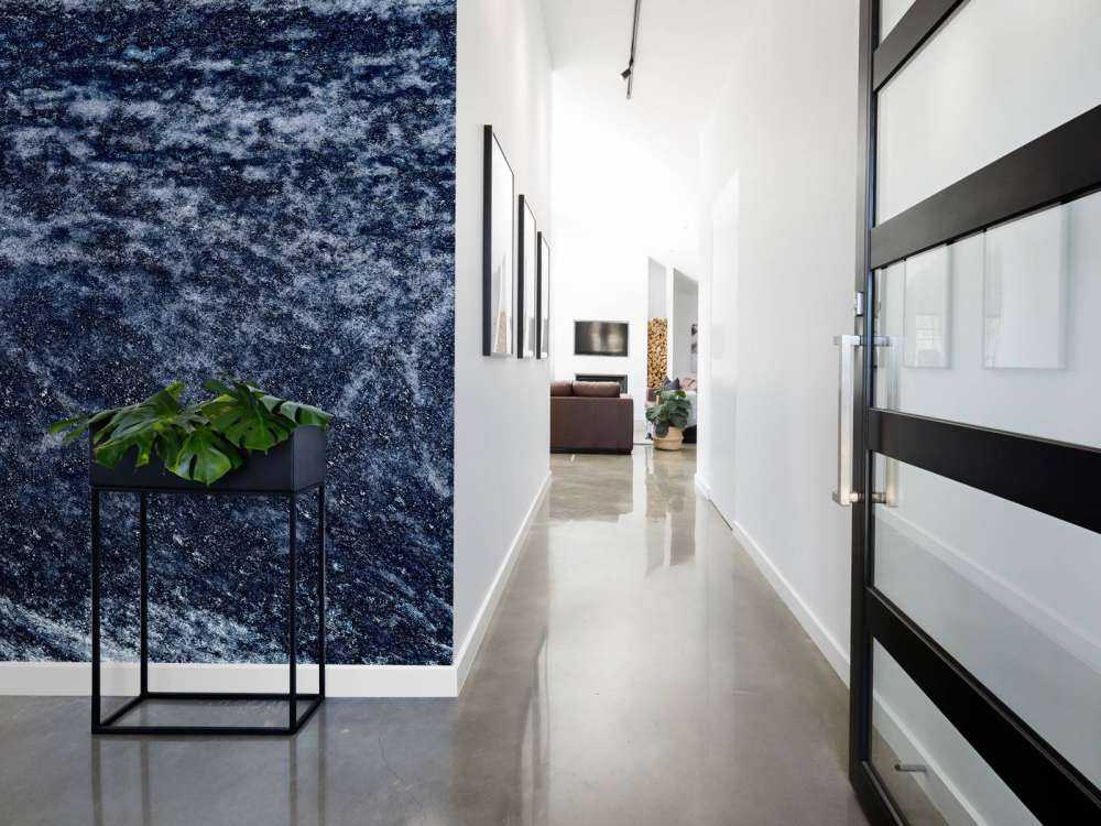 Dunkelblaue Struktur